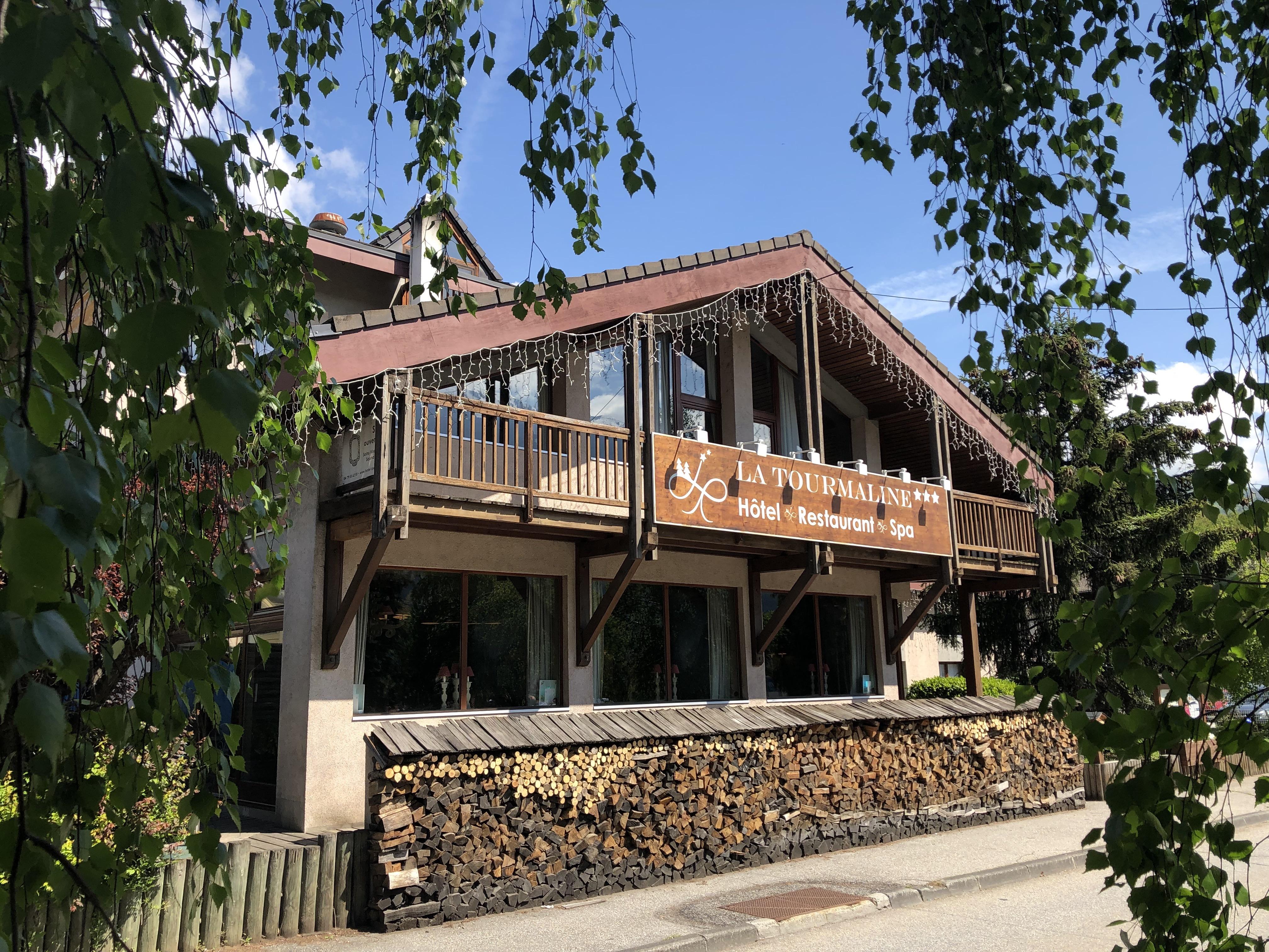 Hotel Restaurant La Tourmaline La Plagne Exterior foto